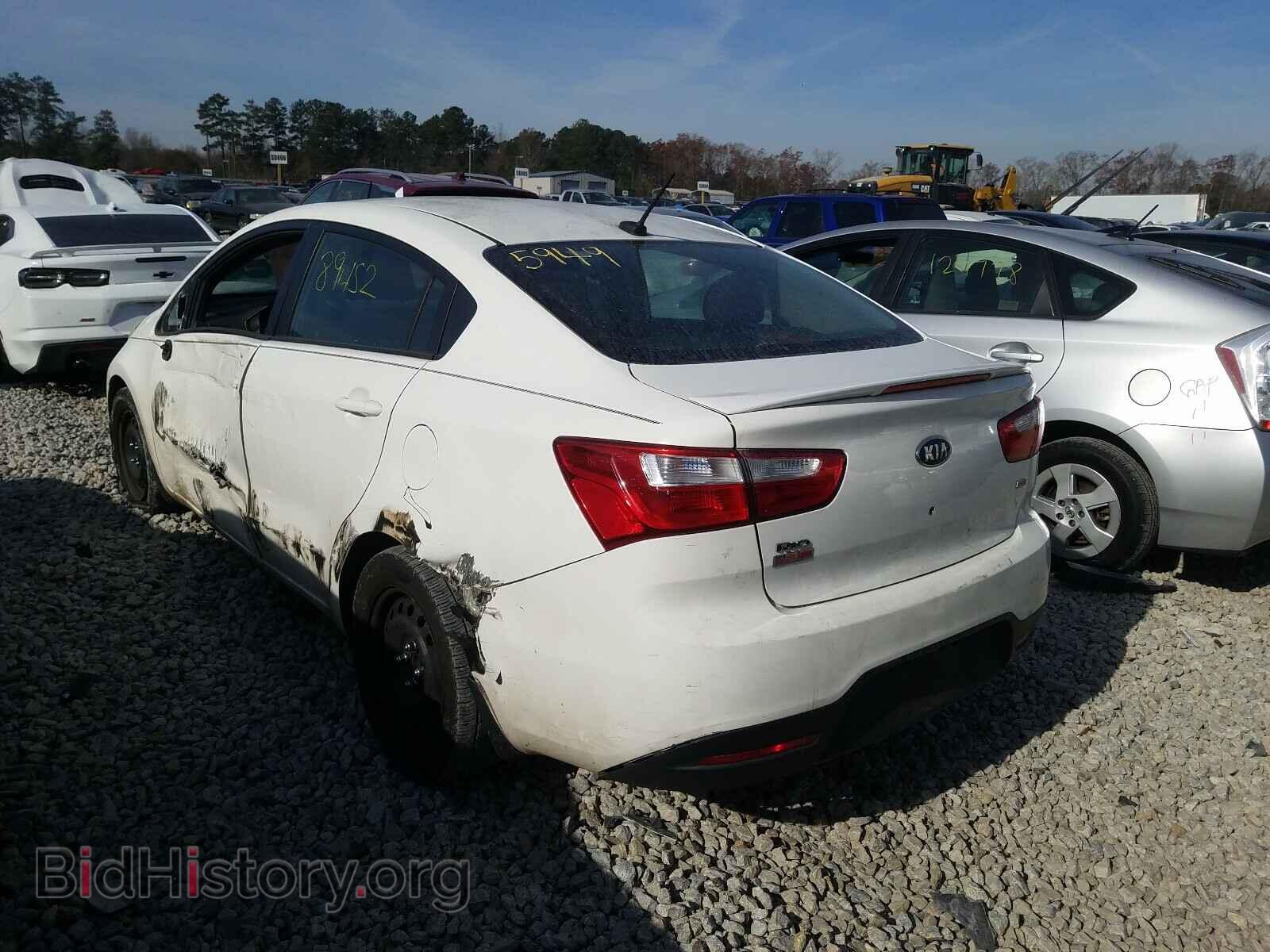 2013 KIA RIO - VIN: KNADM4A39D6315949 - Фото 3
