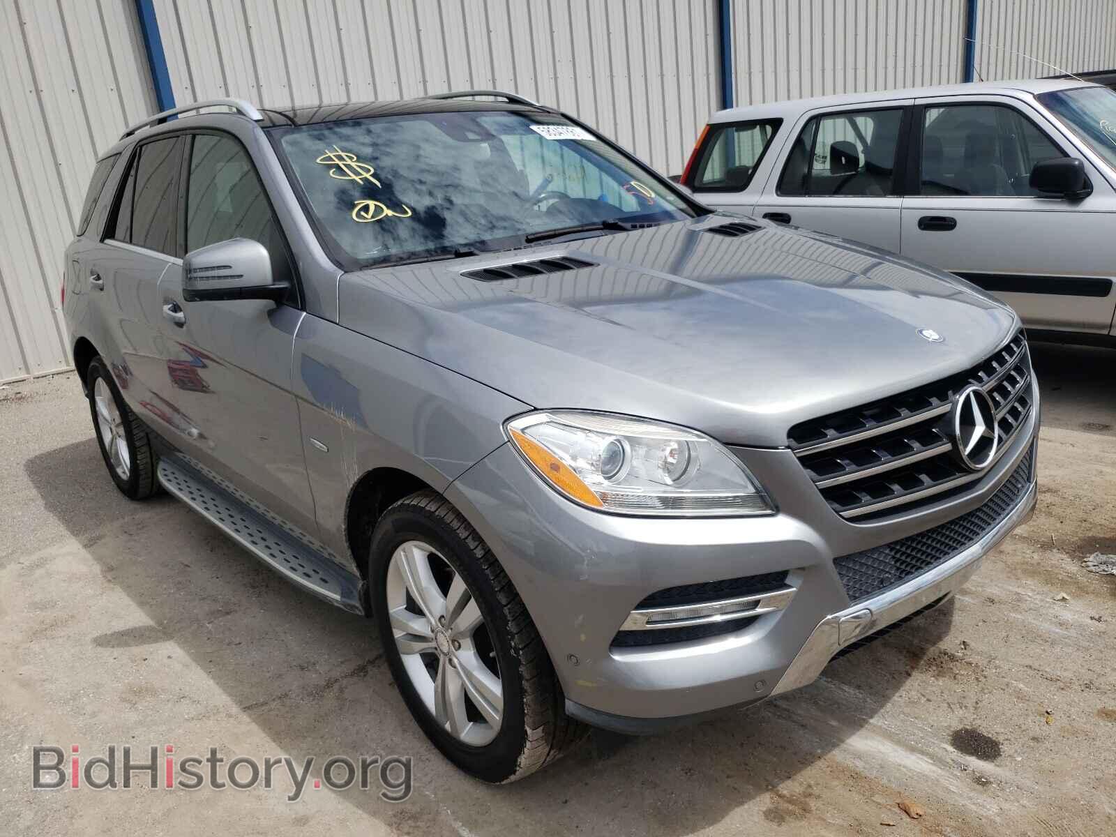 Photo 4JGDA5HB8CA025448 - MERCEDES-BENZ M-CLASS 2012