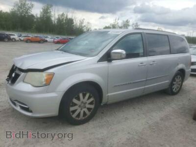 2011 Chrysler MINIVAN Touring L, серебристый — VIN 2A4RR8DGXBR682035, Copart