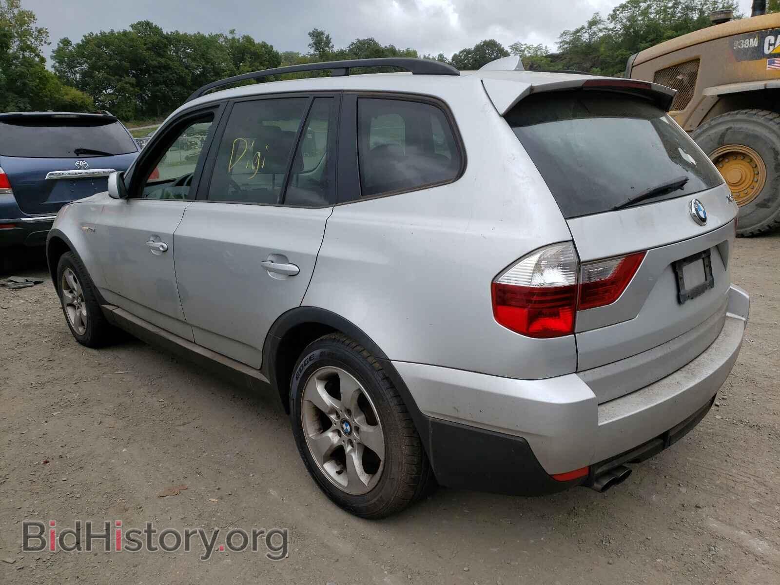2007 BMW X3 - VIN: WBXPC93457WF27313 - Фото 3