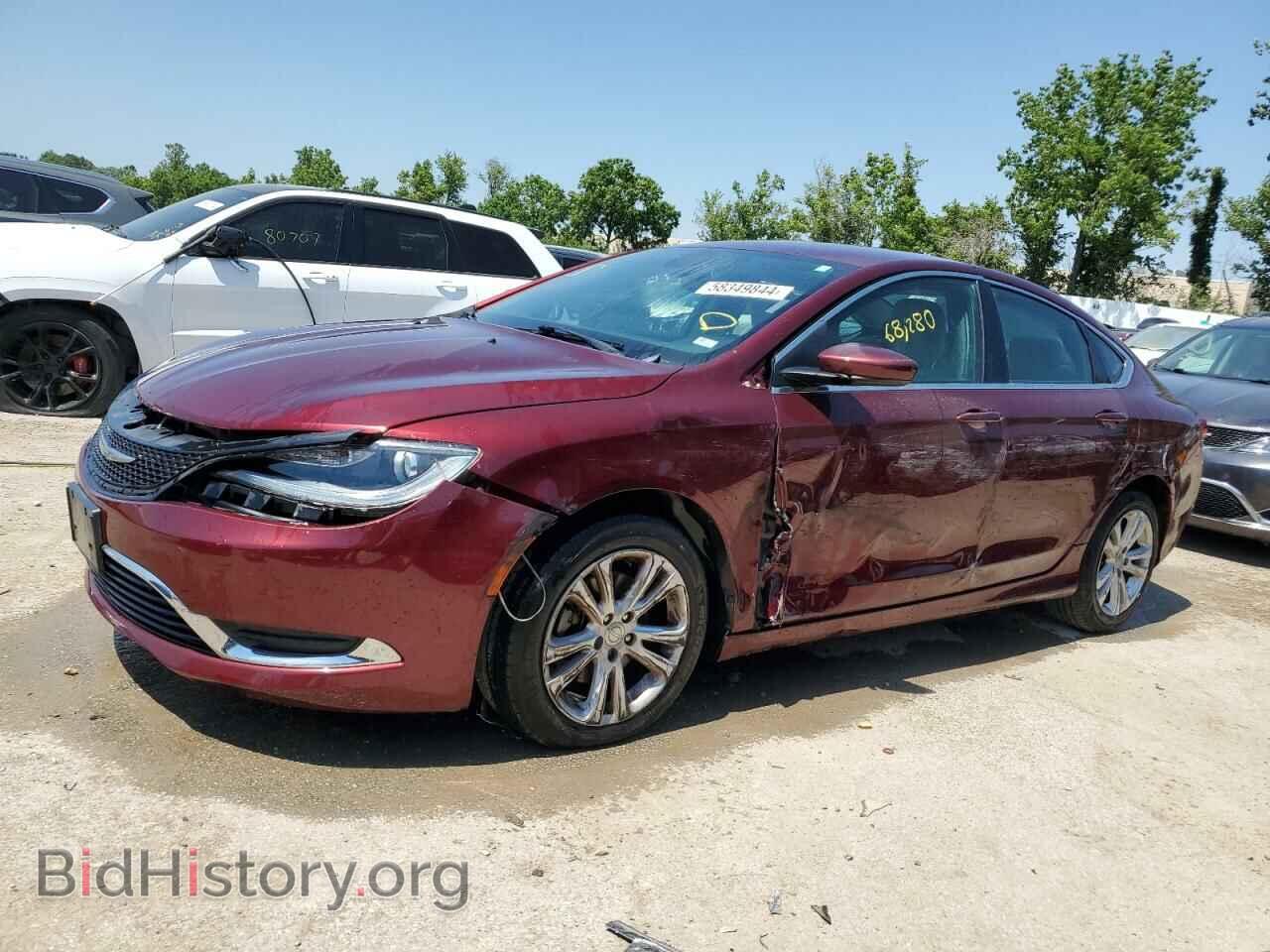 Фотография 1C3CCCAB2GN144432 - CHRYSLER 200 2016