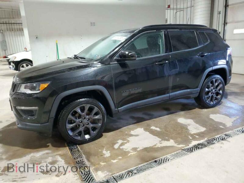 2019 Jeep COMPASS Limited (VIN 3C4NJDCB2KT761500) — фото 1 из 16, Copart, повреждение: бок