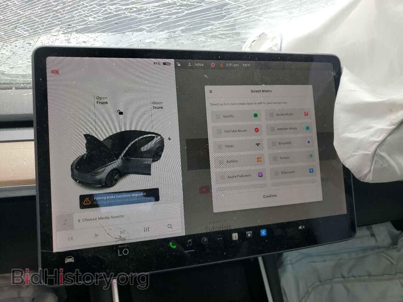 2020 TESLA MODEL 3 - VIN: 5YJ3E1EB0LF800785 - Фото 9