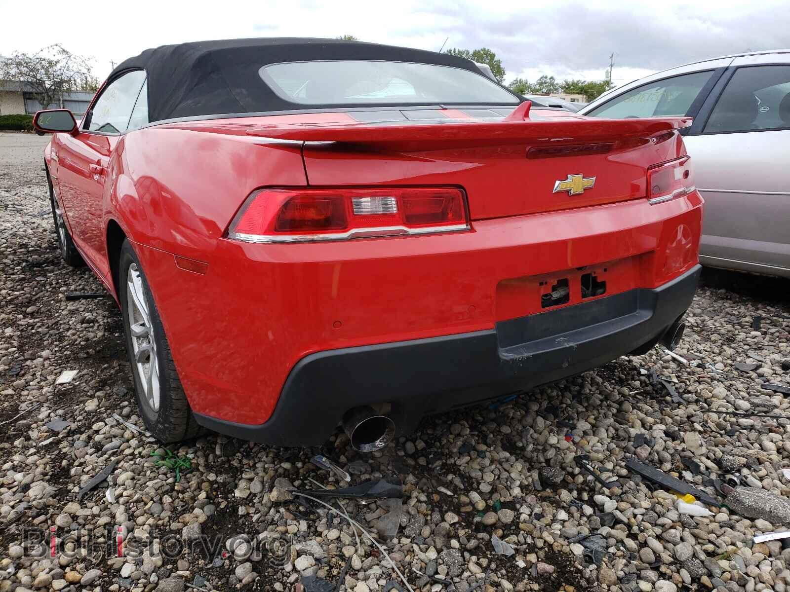 2014 CHEVROLET CAMARO - VIN: 2G1FB3D34E9265763 - Фото 3