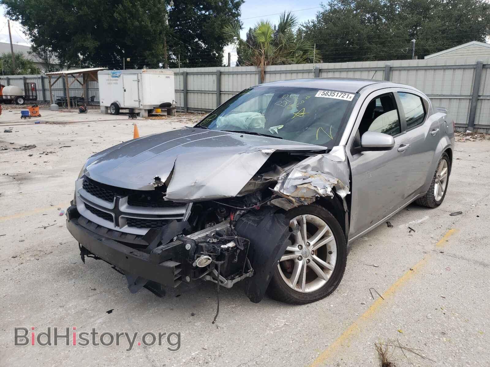 2014 DODGE AVENGER - VIN: 1C3CDZCG4EN218472 - Фото 2
