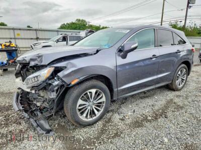 2017 Acura RDX Advance, gray — VIN 5J8TB4H75HL020563, Copart
