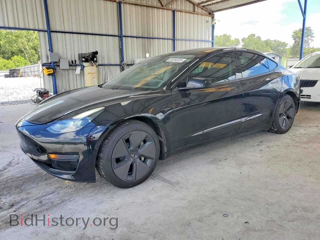 Photo 5YJ3E1EA7MF919443 - TESLA MODEL 3 2021