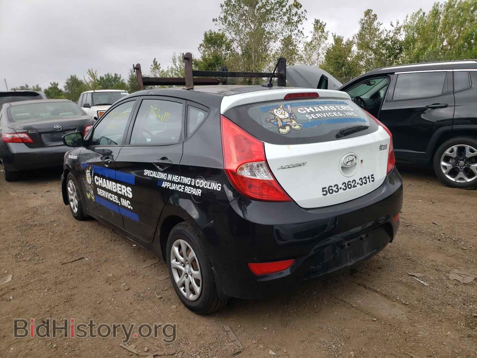 2013 HYUNDAI ACCENT - VIN: KMHCT5AE2DU090001 - Фото 3