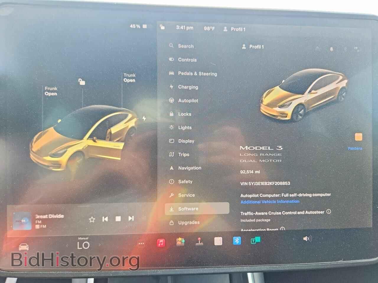 2019 TESLA MODEL 3 - VIN: 5YJ3E1EB2KF208853 - Photo 9