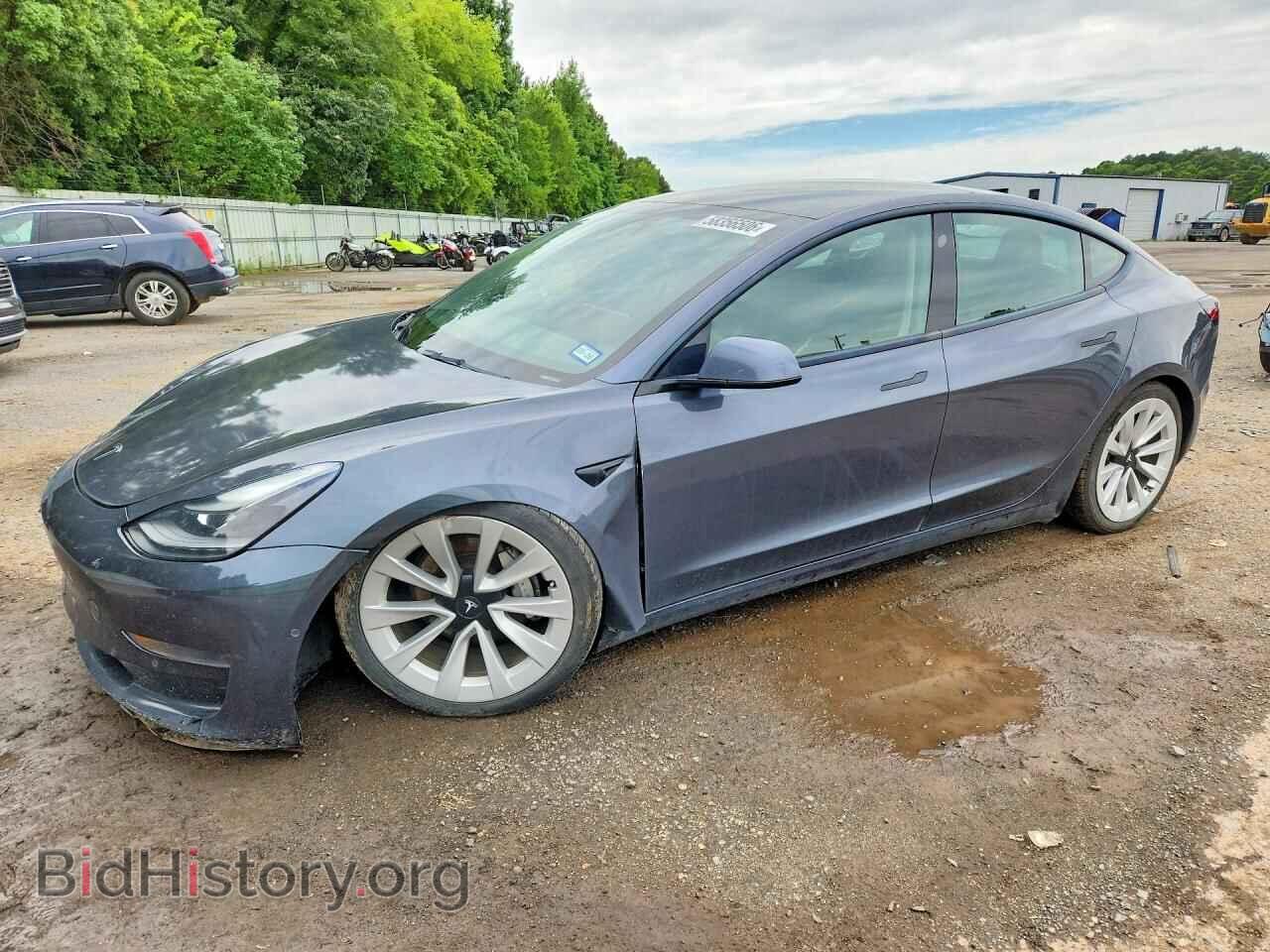 Photo 5YJ3E1EAXNF185219 - TESLA MODEL 3 2022