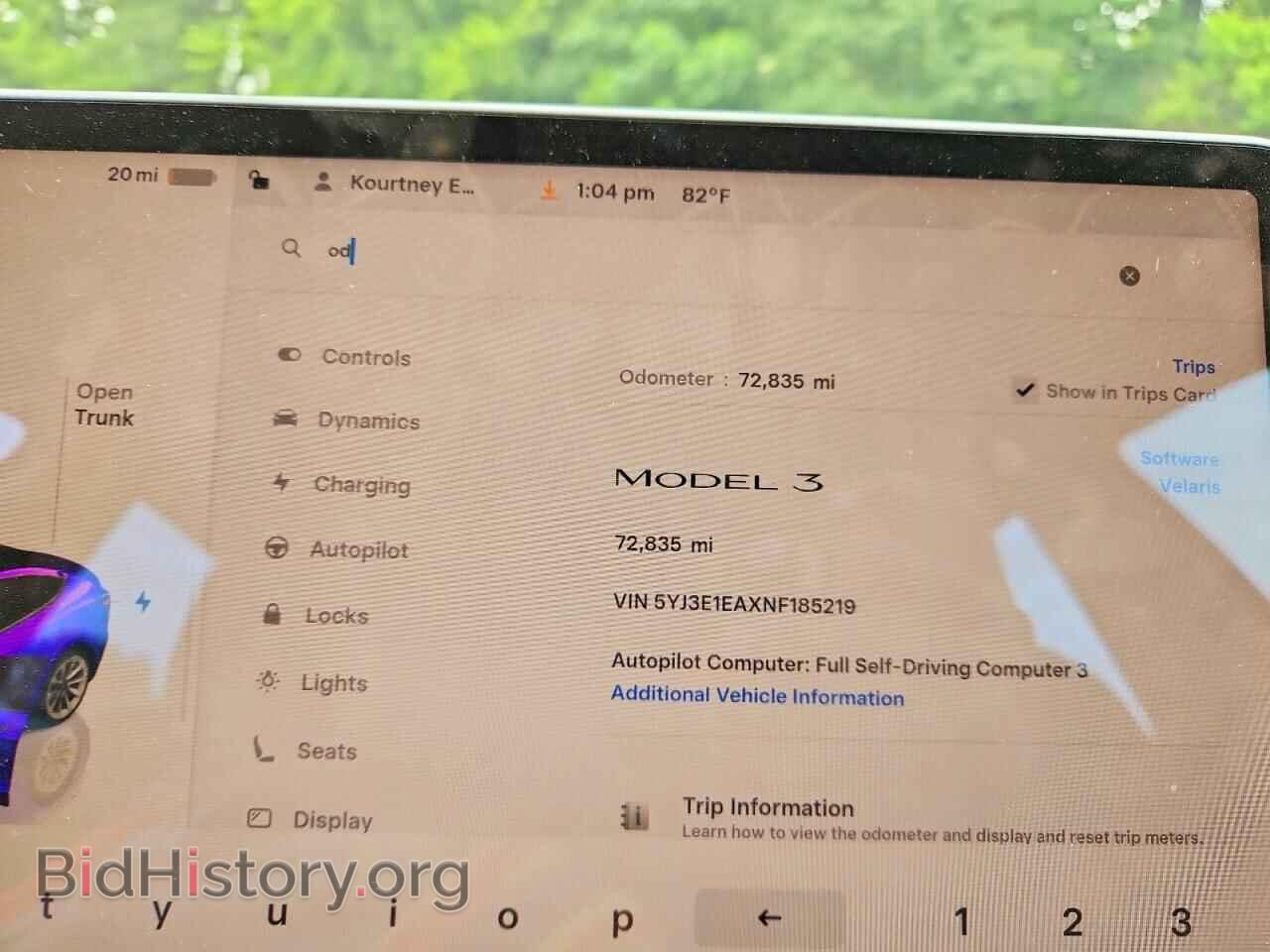 2022 TESLA MODEL 3 - VIN: 5YJ3E1EAXNF185219 - Photo 9