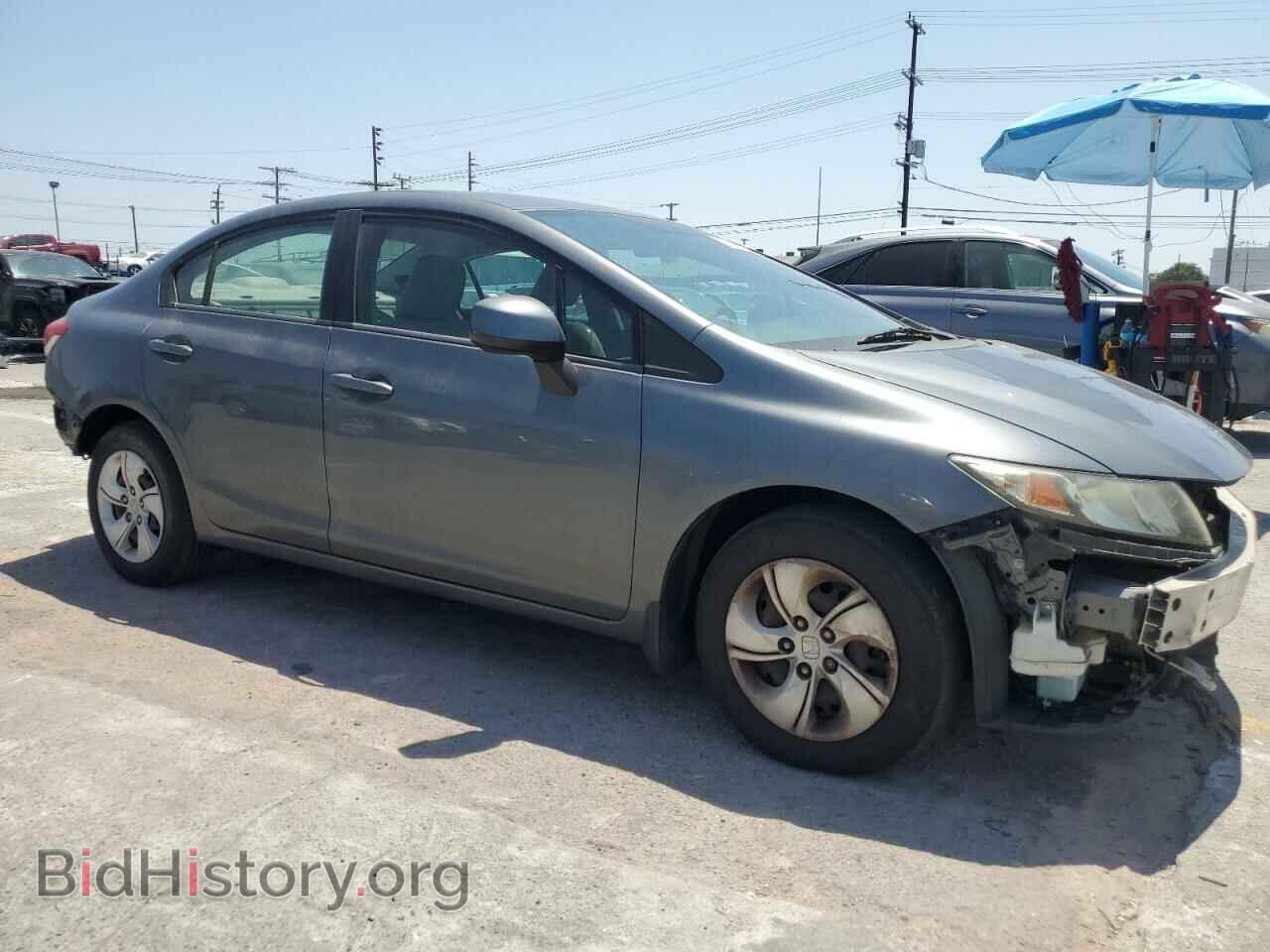 2013 HONDA CIVIC - VIN: 19XFB2F52DE276891 - Фото 4