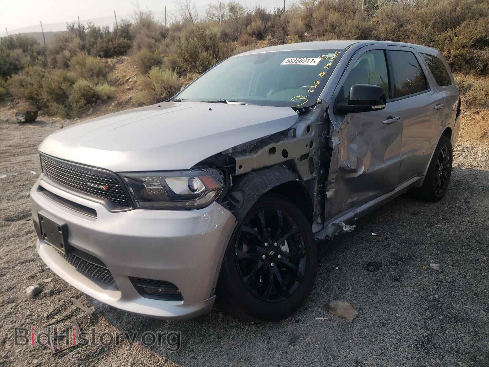 2019 DODGE DURANGO - VIN: 1C4RDJDG2KC821160 - Фото 2