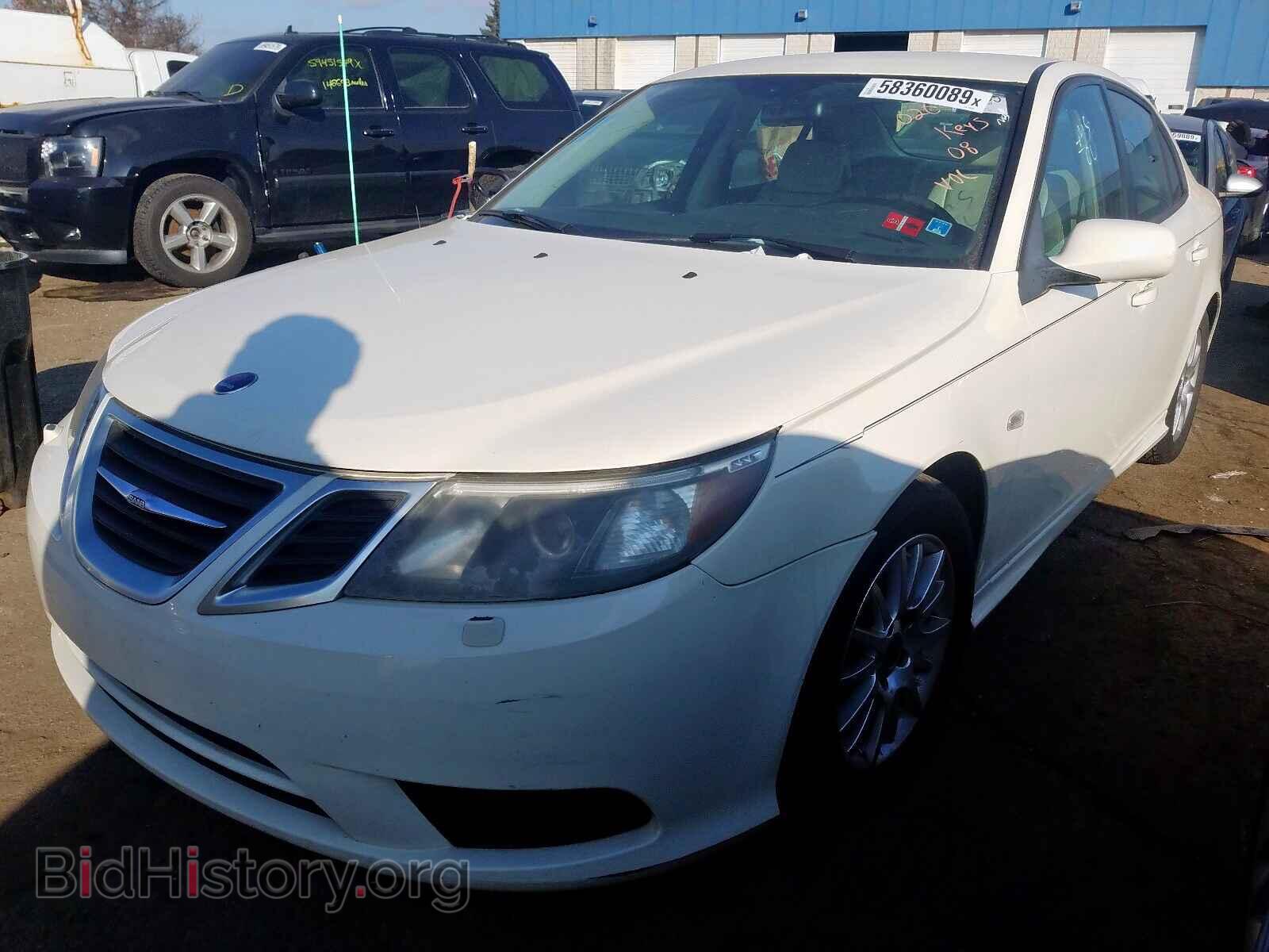 2009 SAAB 9 3 - VIN: YS3FB49YX91020194 - Фото 2