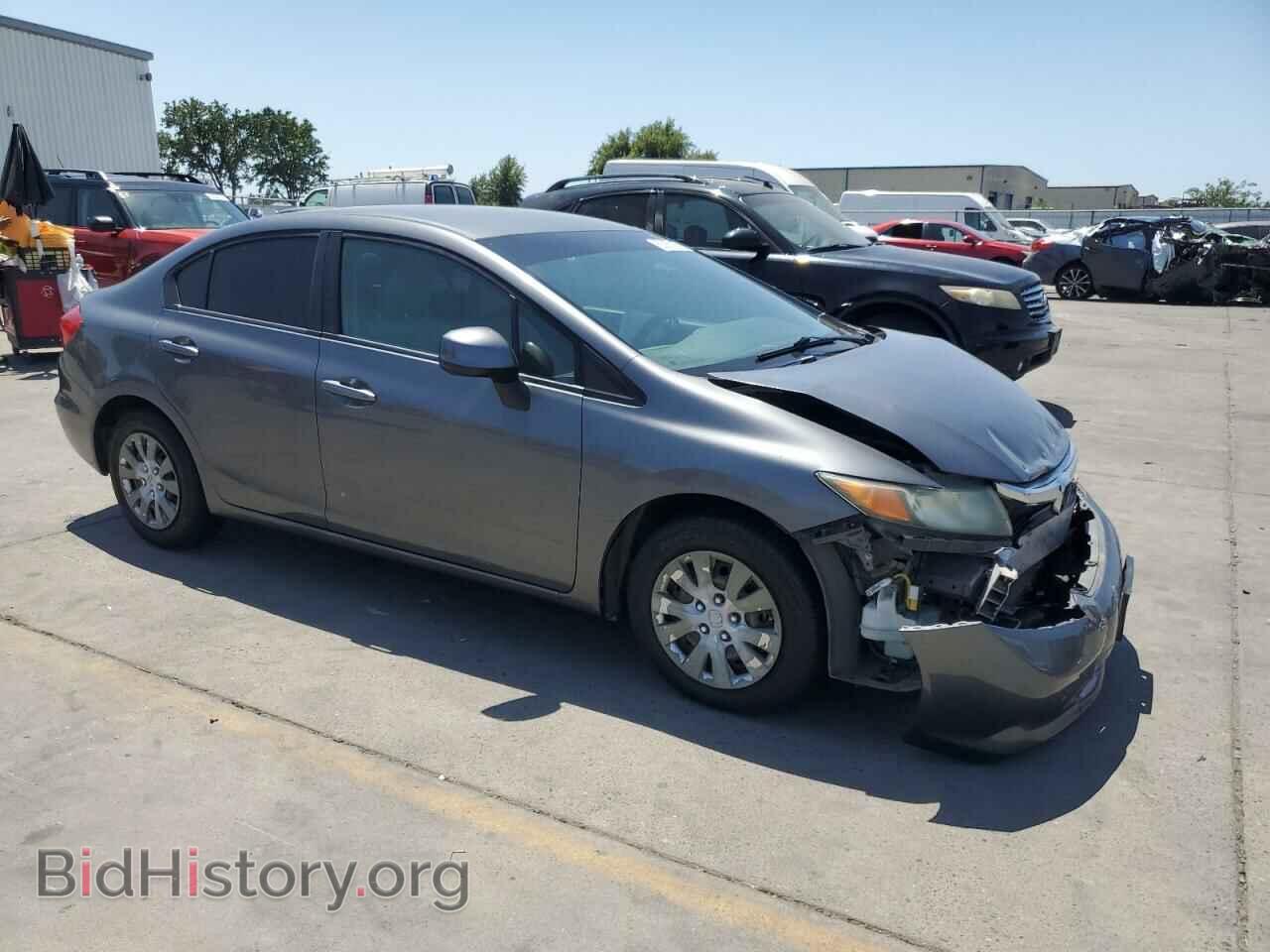 2012 HONDA CIVIC - VIN: 19XFB2F57CE379254 - Фото 4