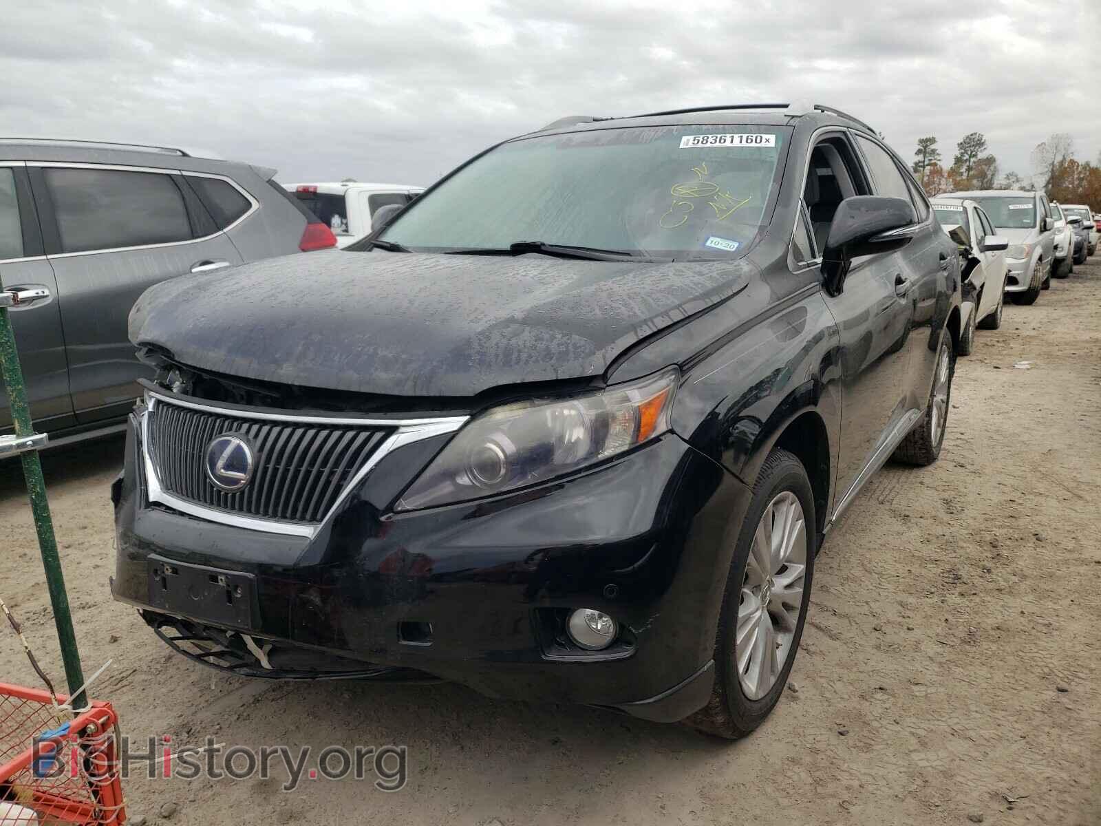 2010 LEXUS RX450 - VIN: JTJBC1BAXA2008346 - Фото 2
