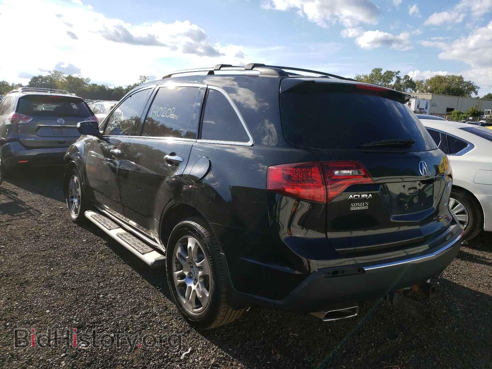 2012 ACURA MDX - VIN: 2HNYD2H36CH500076 - Фото 3