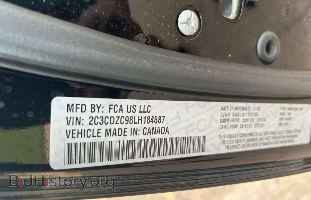 2020 DODGE CHALLENGER - VIN: 2C3CDZC98LH184687 - Photo 10
