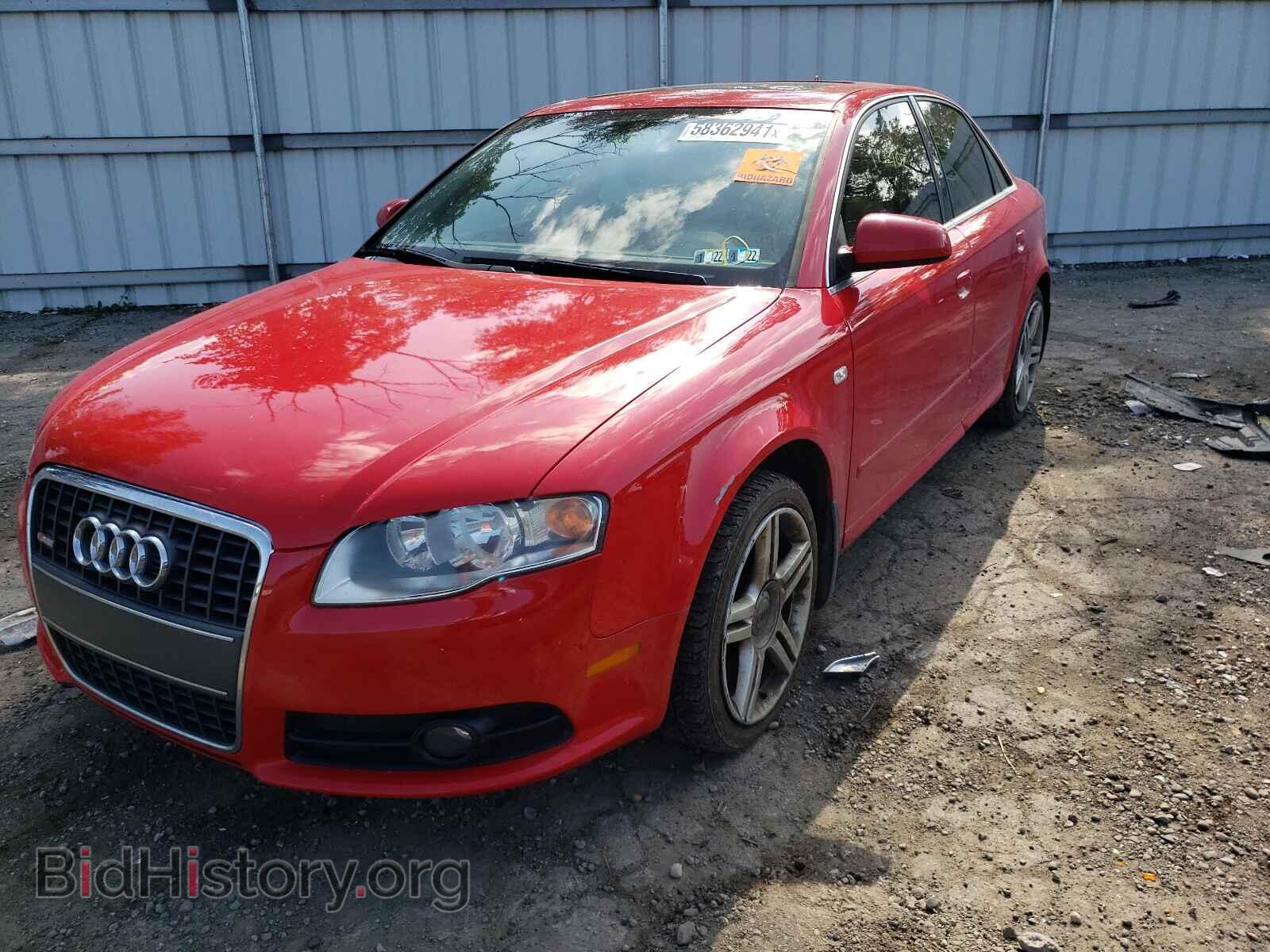 2008 AUDI A4 - VIN: WAUDF78E08A058203 - Фото 2