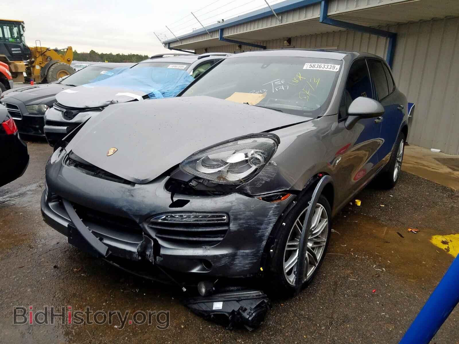 2013 PORSCHE CAYENNE S - VIN: WP1AE2A2XDLA14654 - Фото 2