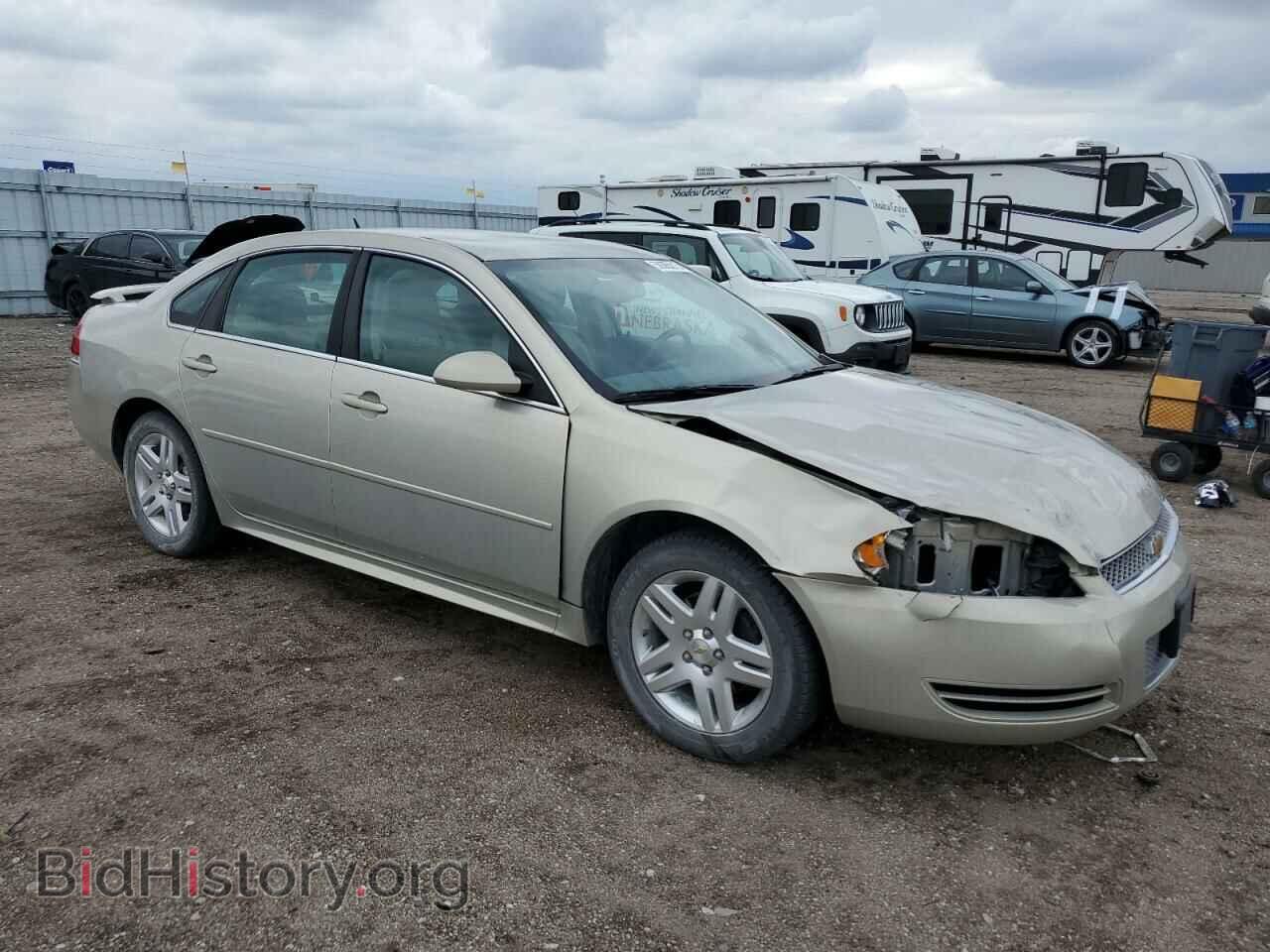 2012 CHEVROLET IMPALA - VIN: 2G1WB5E31C1166548 - Фото 4