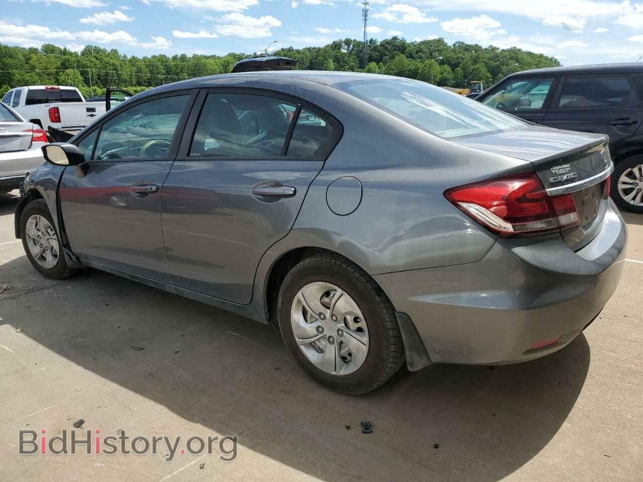 2013 HONDA CIVIC - VIN: 2HGFB2F50DH504358 - Фото 2