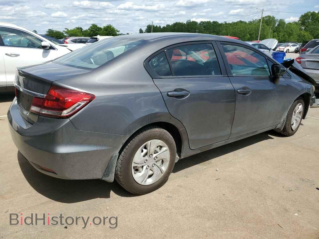 2013 HONDA CIVIC - VIN: 2HGFB2F50DH504358 - Фото 3