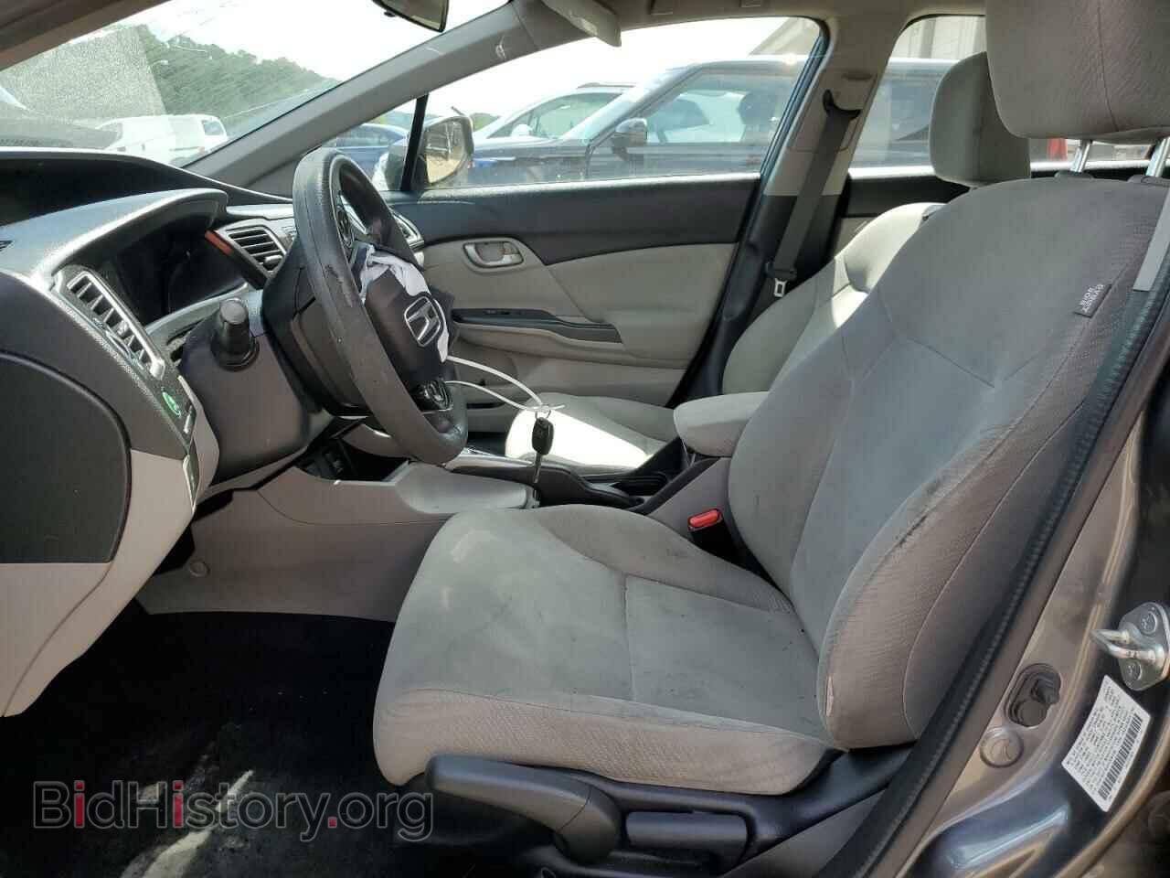 2013 HONDA CIVIC - VIN: 2HGFB2F50DH504358 - Фото 7