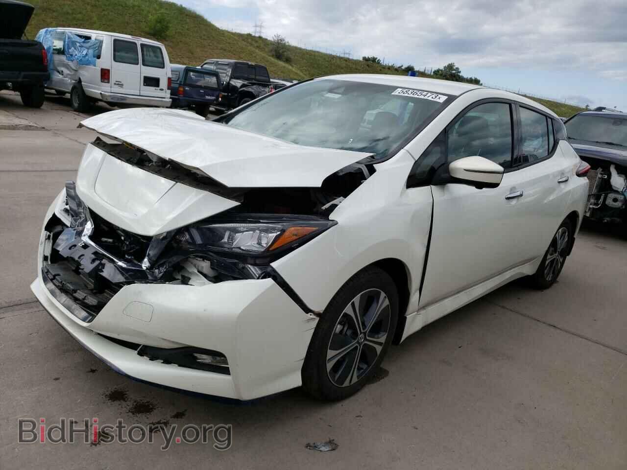 Photo 1N4BZ1DV8NC556224 - NISSAN LEAF 2022