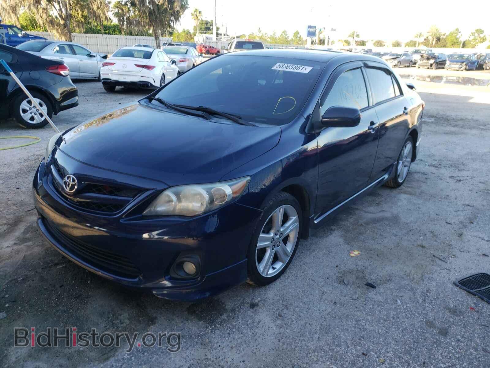 2013 TOYOTA COROLLA - VIN: 2T1BU4EE8DC087182 - Фото 2