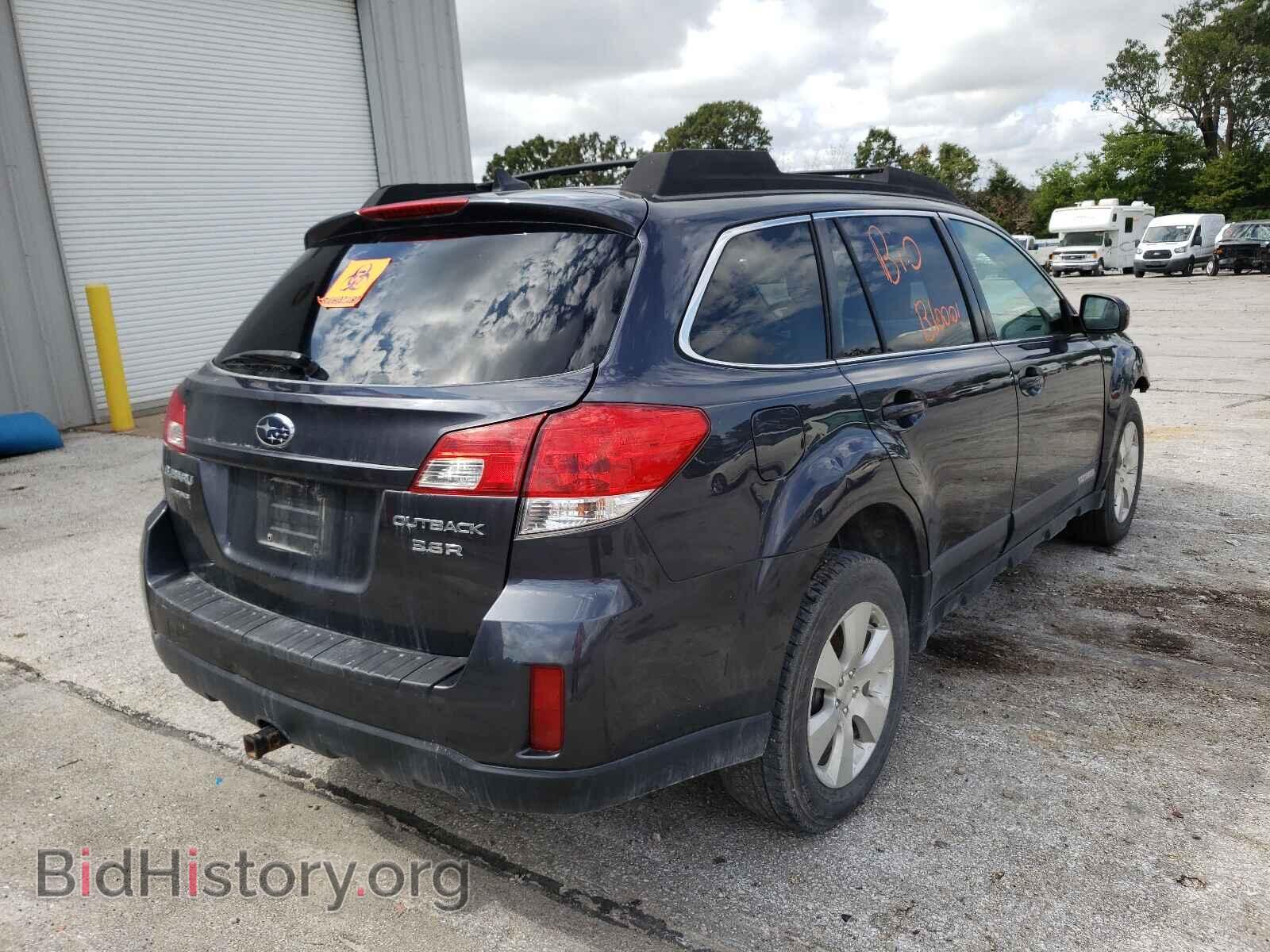 2011 SUBARU OUTBACK - VIN: 4S4BRDJC4B2346537 - Фото 4