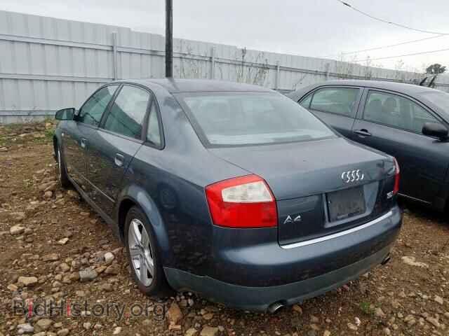 2002 AUDI A4 - VIN: WAULC68E42A217262 - Фото 3