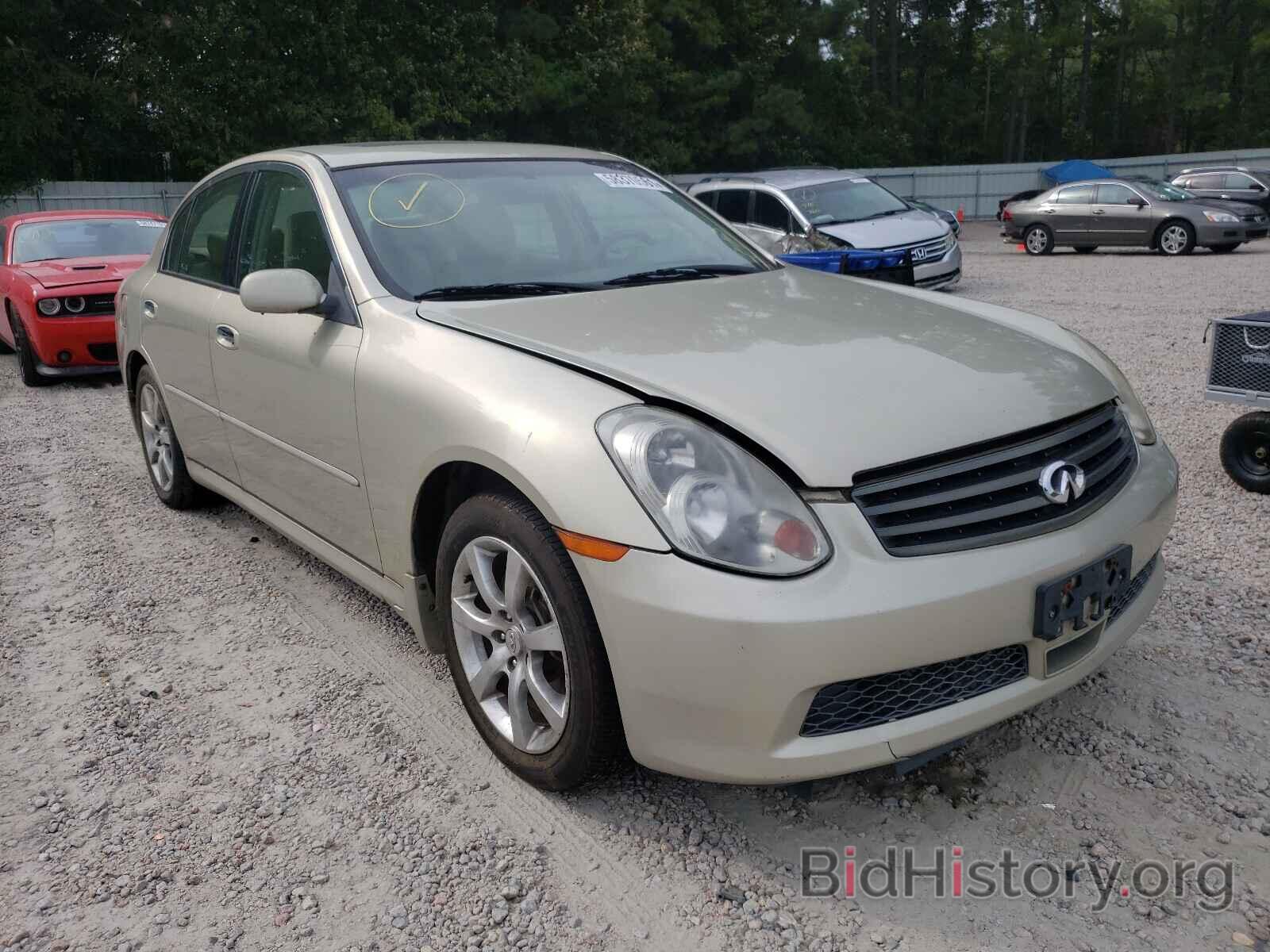 Фотография JNKCV51F86M604300 - INFINITI G35 2006