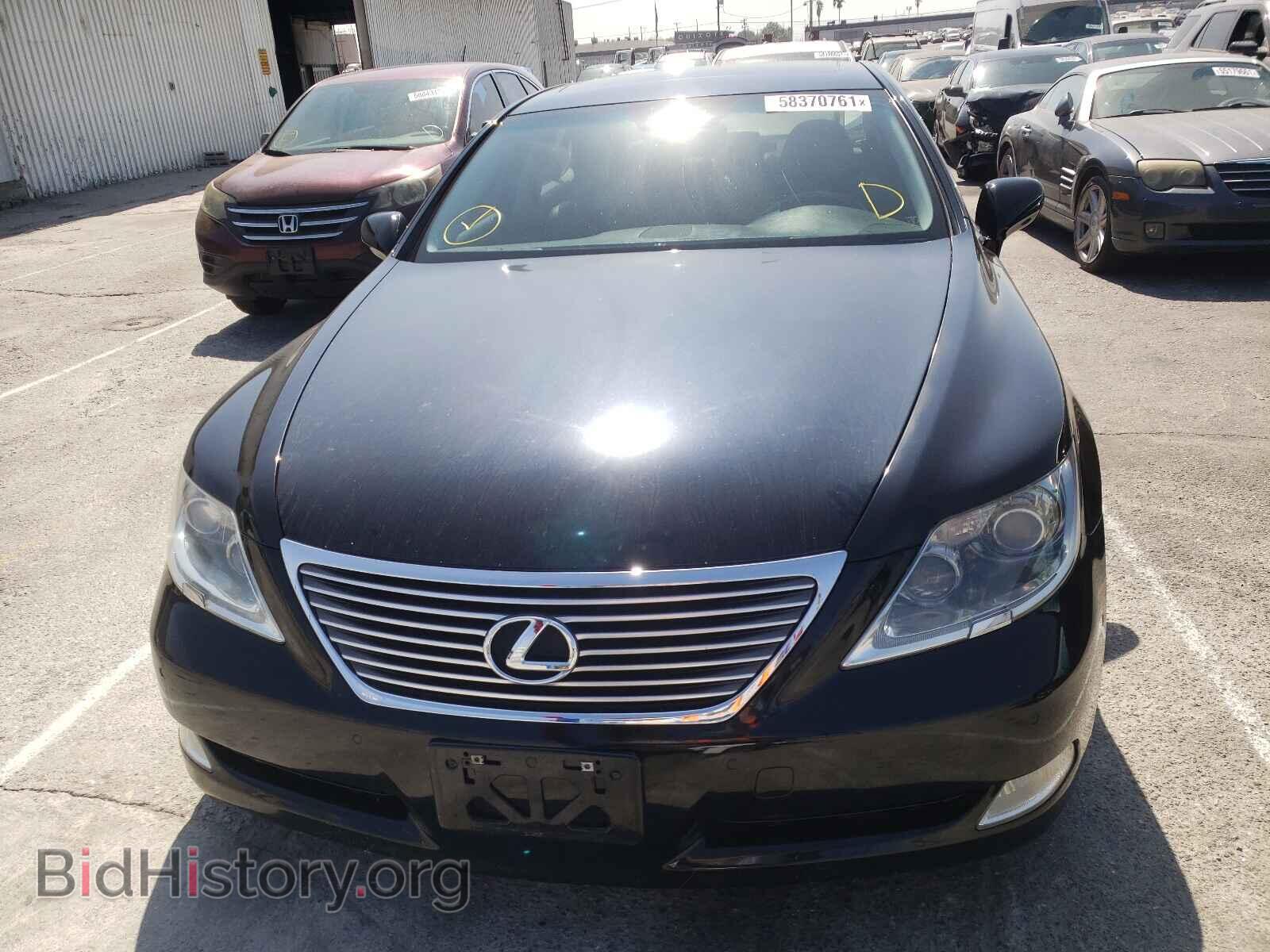 2007 LEXUS LS460 - VIN: JTHBL46F375007183 - Photo 9