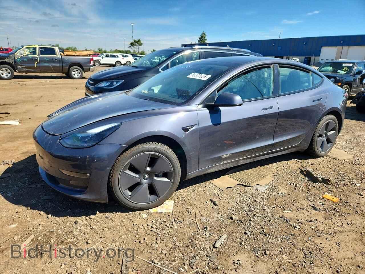 Фотография 5YJ3E1EB5NF203571 - TESLA MODEL 3 2022