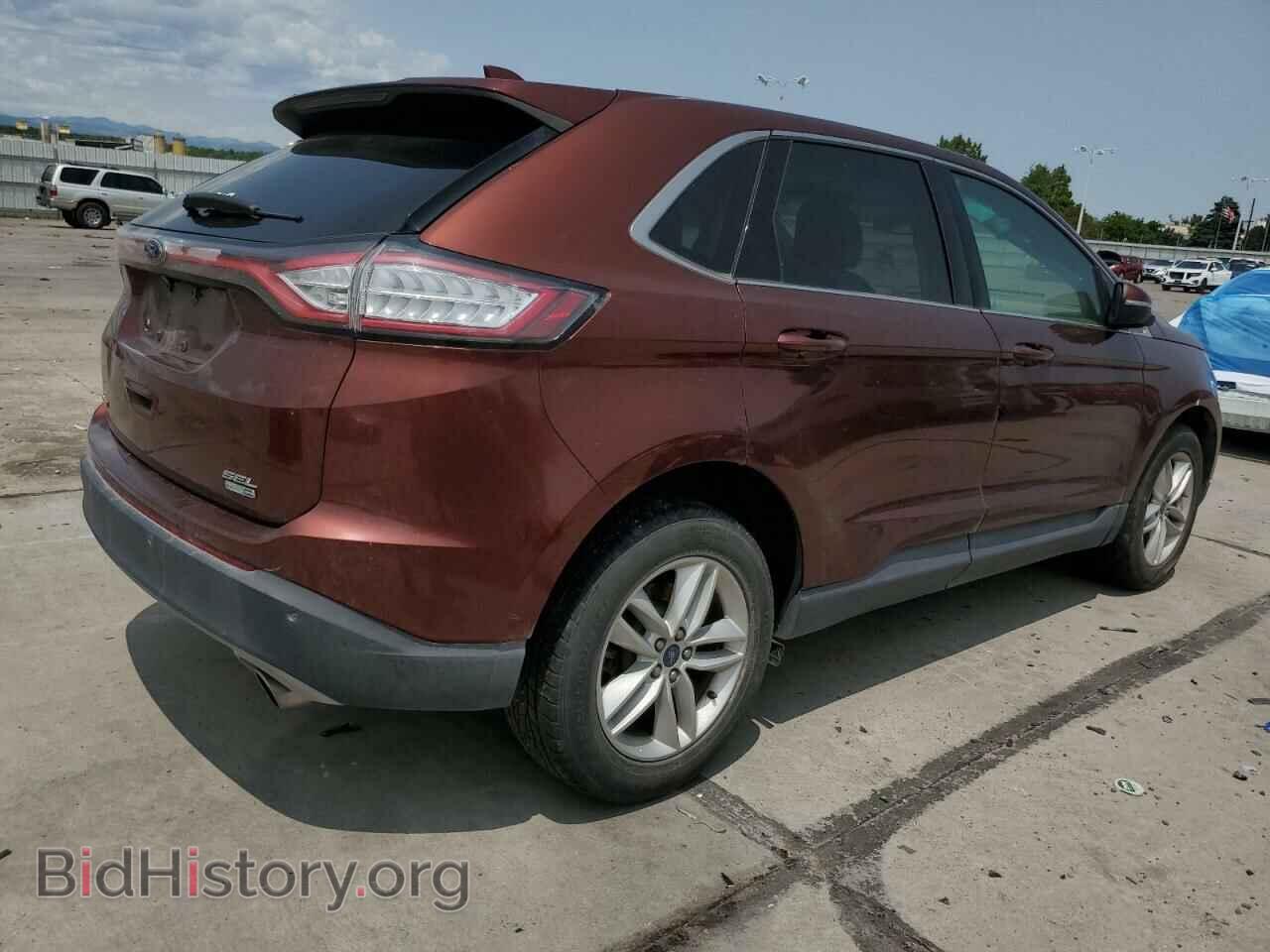 2015 FORD EDGE - VIN: 2FMTK4J91FBB03572 - Фото 3