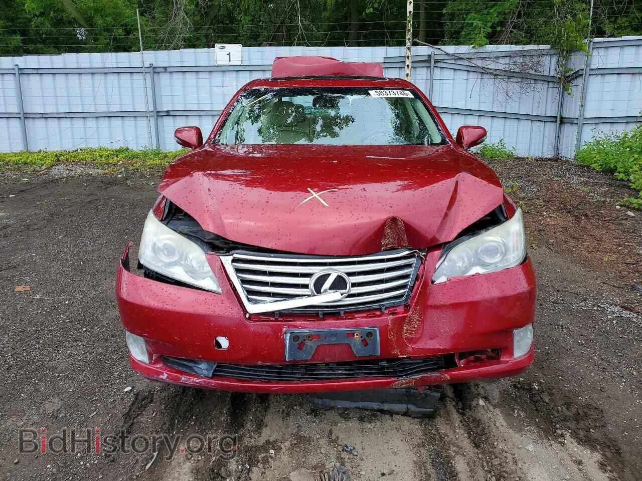 2011 LEXUS ES350 - VIN: JTHBK1EG7B2415868 - Фото 5