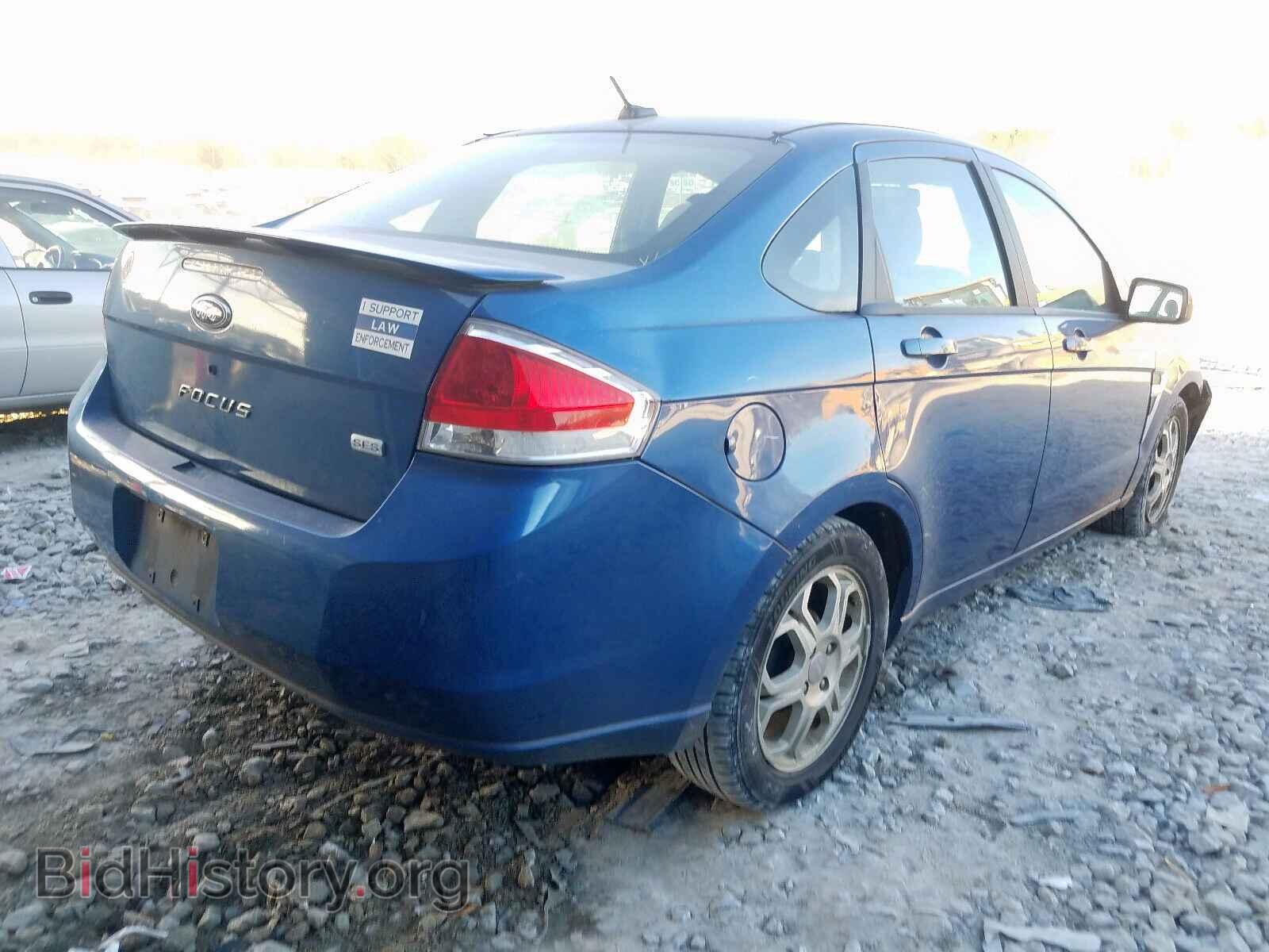 2008 FORD FOCUS SE - VIN: 1FAHP35N78W172447 - Фото 4