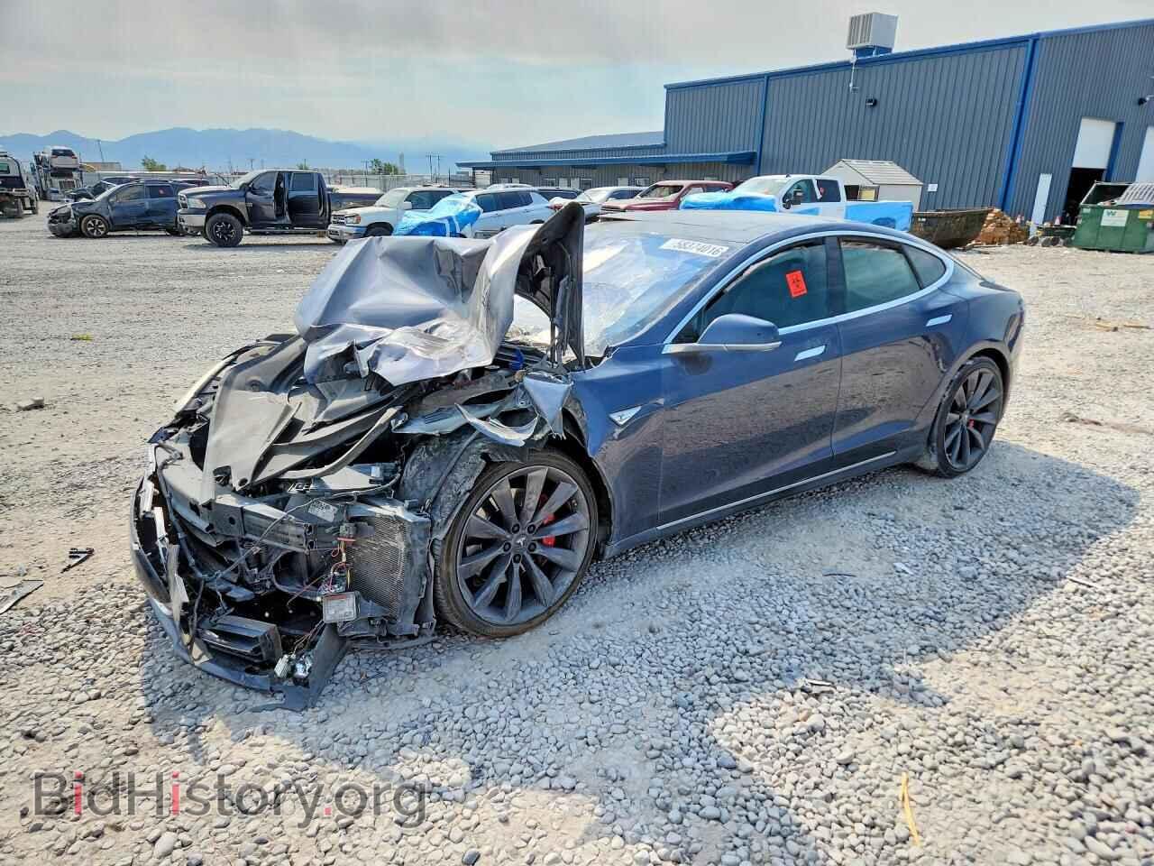 Фотография 5YJSA1E42GF129604 - TESLA MODEL S 2016