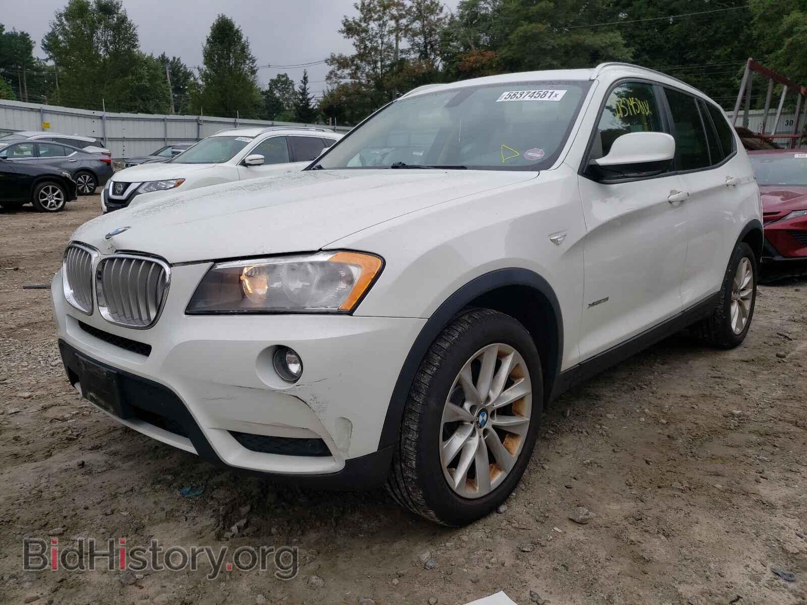 2013 BMW X3 - VIN: 5UXWX9C51D0D00588 - Фото 2