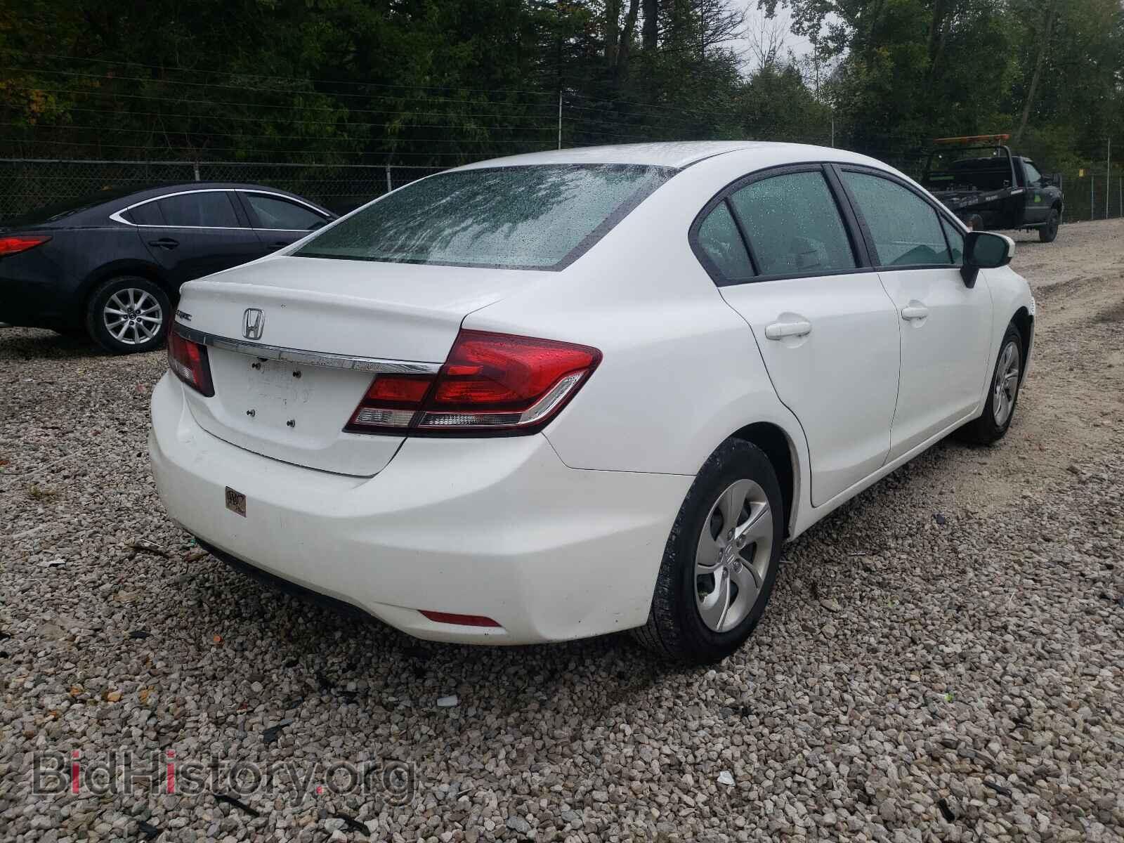2014 HONDA CIVIC - VIN: 19XFB2F53EE002021 - Фото 4