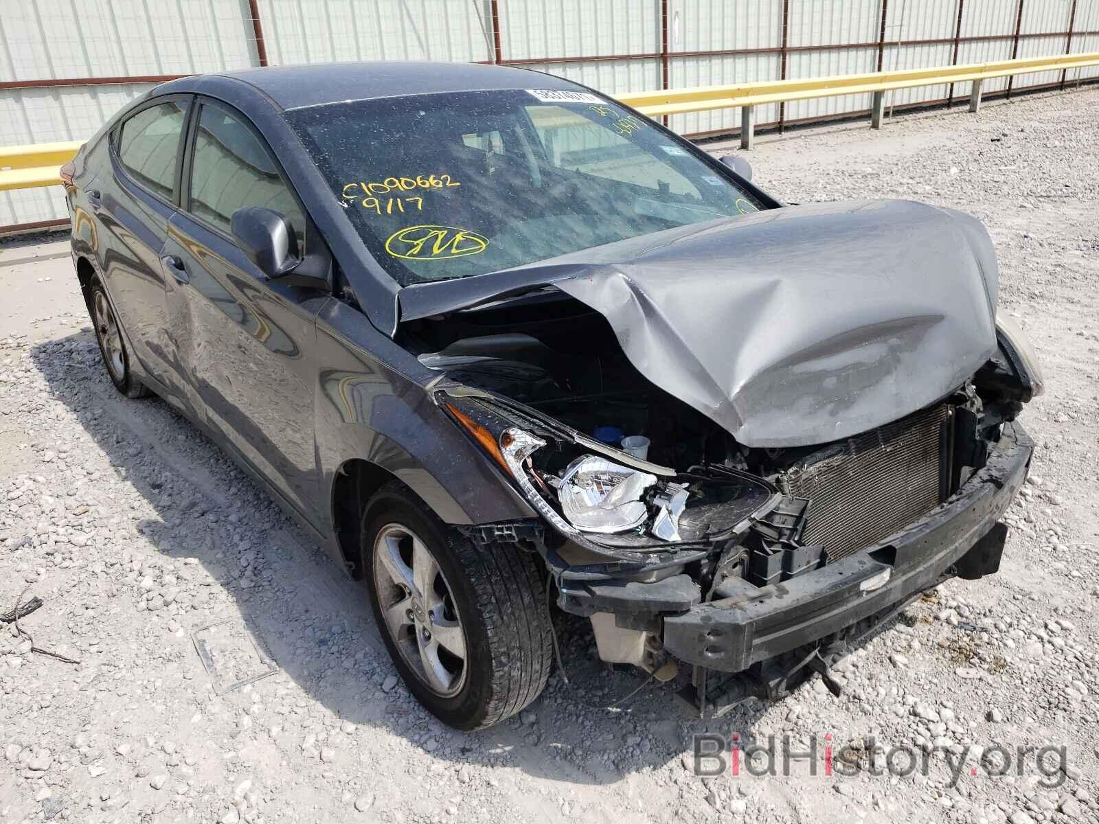 Photo 5NPDH4AE3EH508212 - HYUNDAI ELANTRA 2014