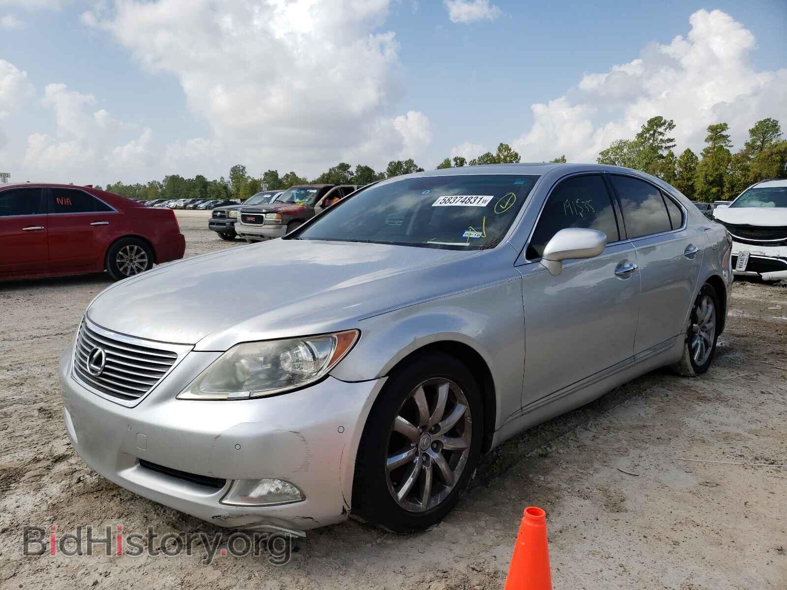 2007 LEXUS LS460 - VIN: JTHBL46F075051495 - Фото 2