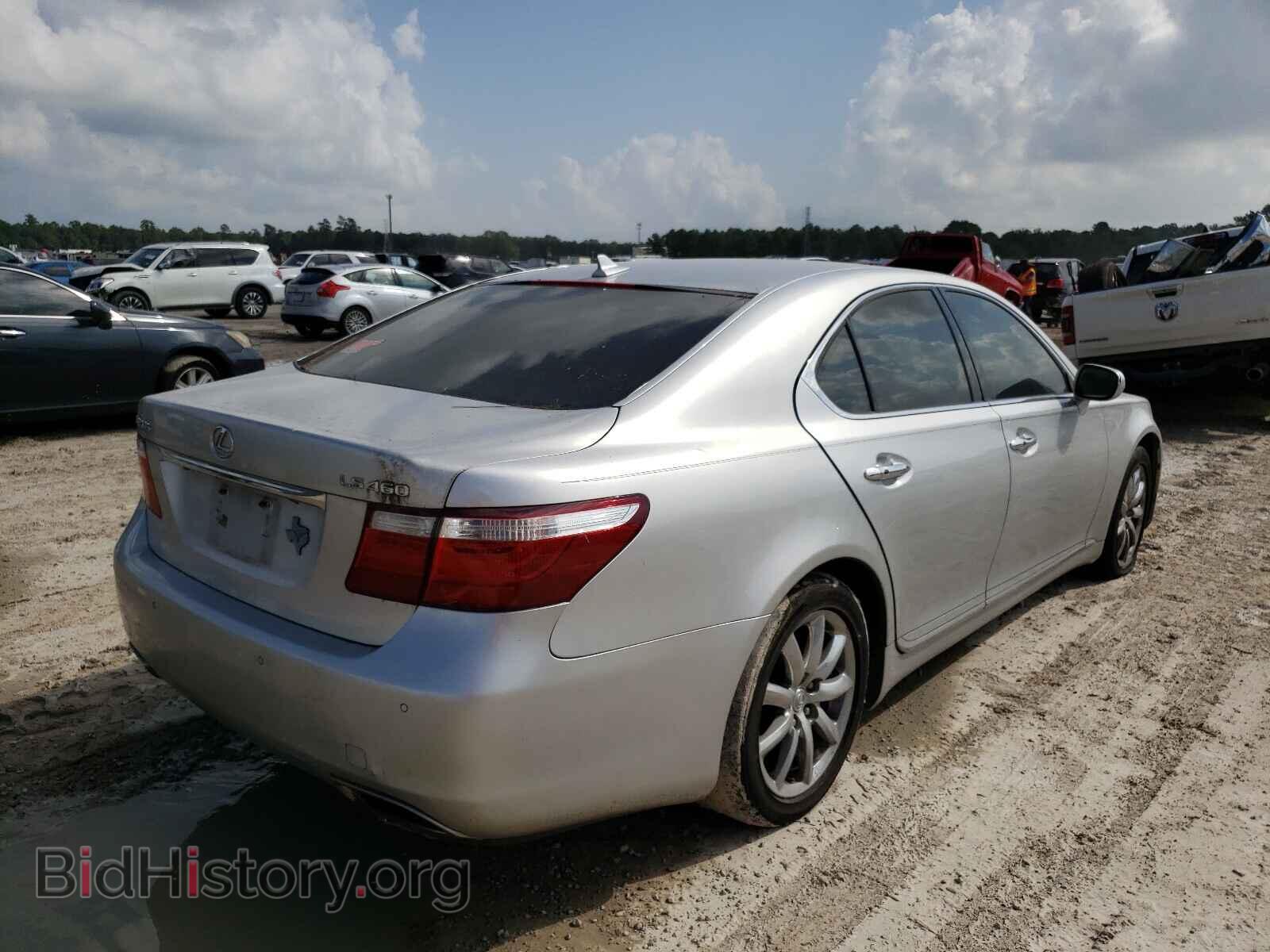 2007 LEXUS LS460 - VIN: JTHBL46F075051495 - Фото 4