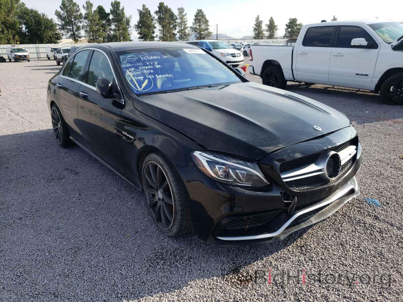 Photo 55SWF8GB5GU146760 - MERCEDES-BENZ C-CLASS 2016