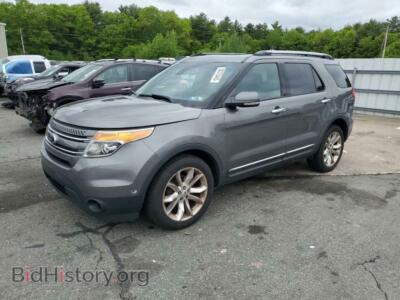 2013 Ford EXPLORER Limited, серый — VIN 1FM5K8F86DGA36084, Copart