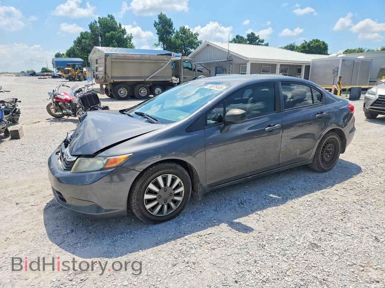 Photo 2HGFB2F57CH608652 - HONDA CIVIC 2012