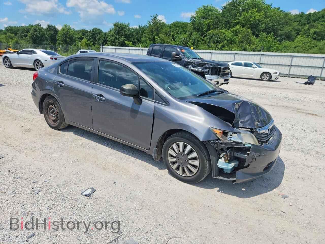 2012 HONDA CIVIC - VIN: 2HGFB2F57CH608652 - Фото 4
