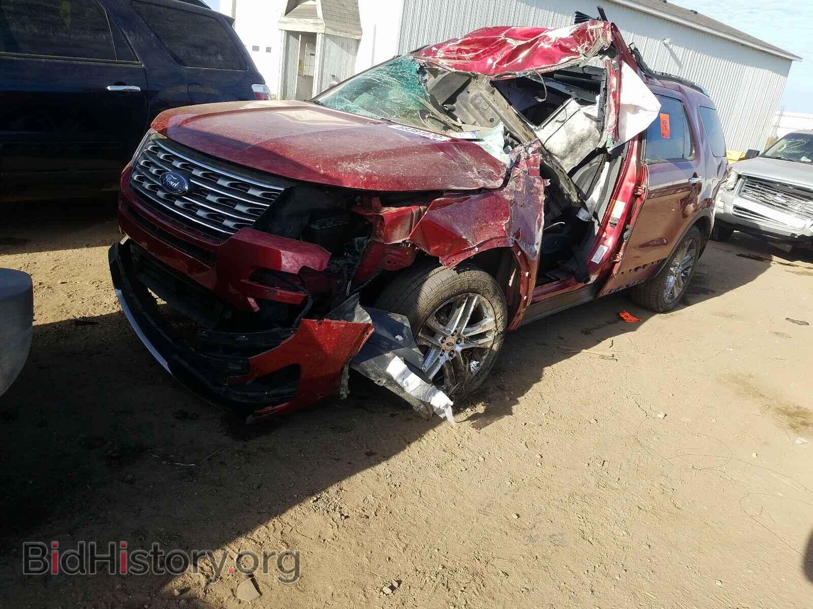 2016 FORD EXPLORER - VIN: 1FM5K8F86GGA80008 - Фото 2
