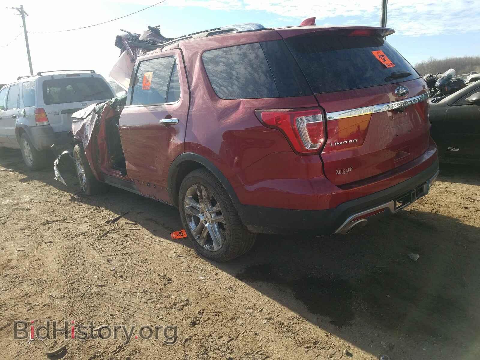 2016 FORD EXPLORER - VIN: 1FM5K8F86GGA80008 - Фото 3